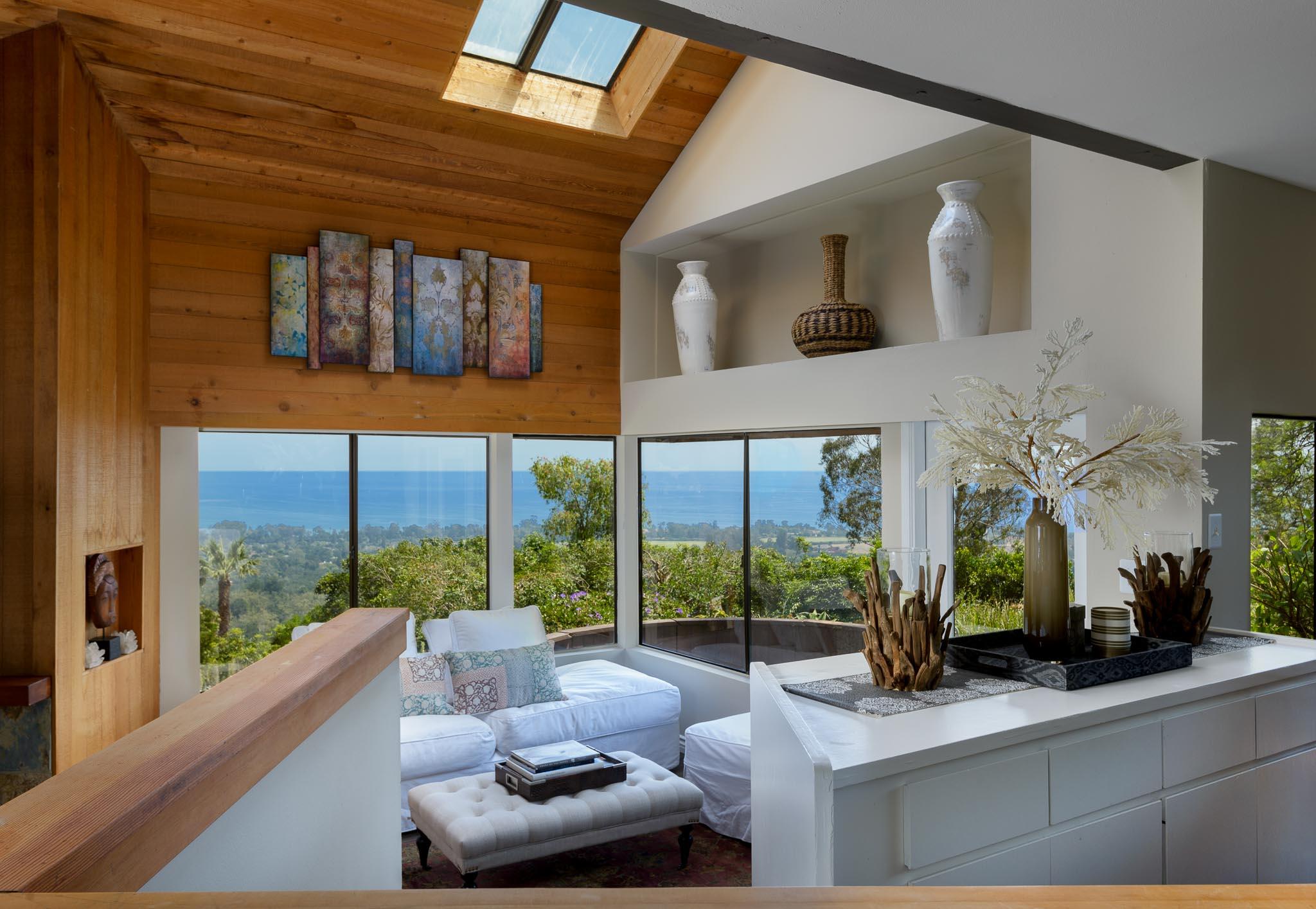 2760 Torito Road Santa Barbara, CA 93108 - Photo 3 of 15 a living room with furniture and a floor to ceiling window