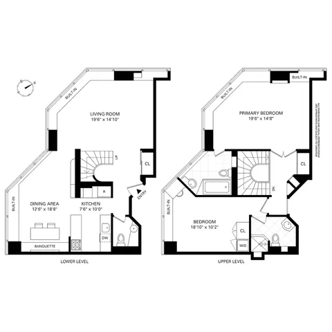 $1,795,000 | 150 West 56th Street, Unit 4108/4208 | Theater District