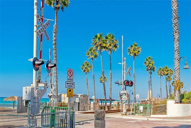 view of an buildings and street