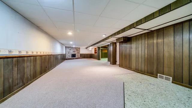 a view of storage and utility room