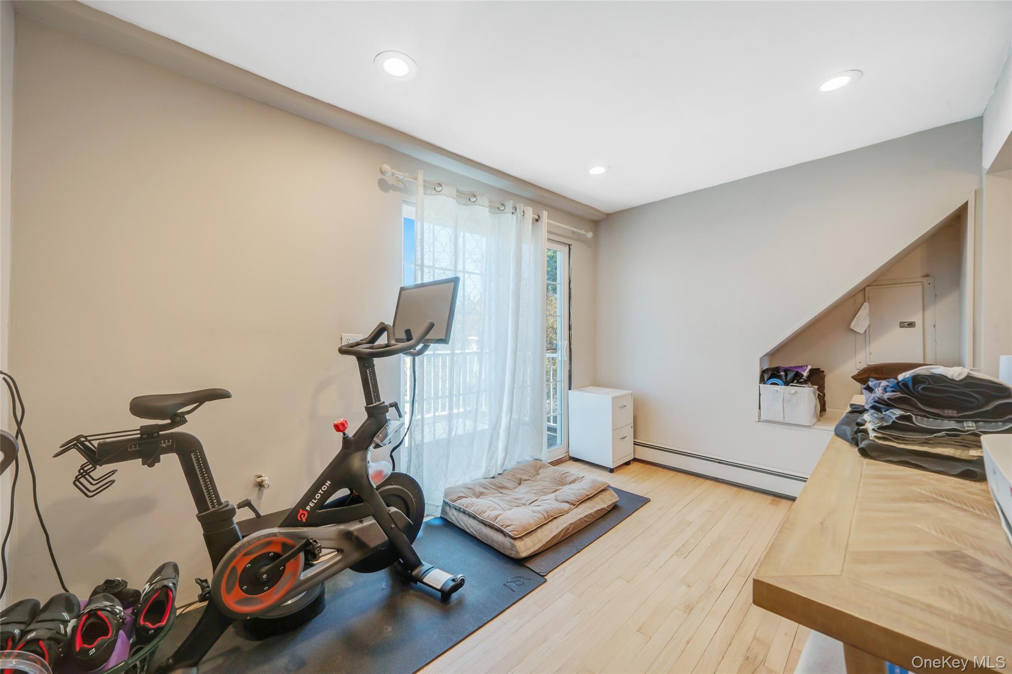 389 Yale Road Franklin Square, NY 11010 - Photo 25 of 43 a view of a room with gym equipment