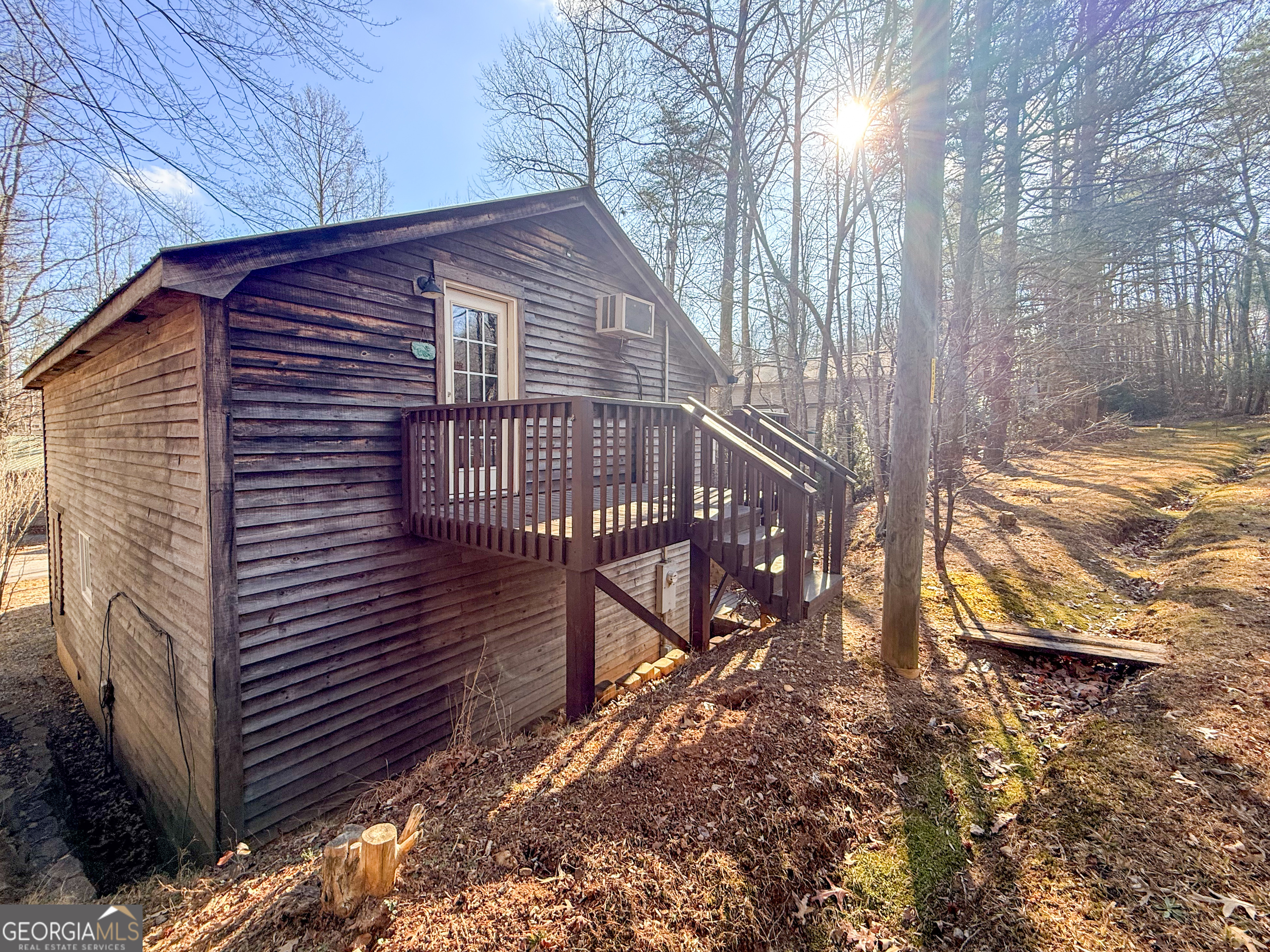 98 Canyon Pass Cleveland, GA 30528 - Photo 31 of 33 a view of a house with a yard