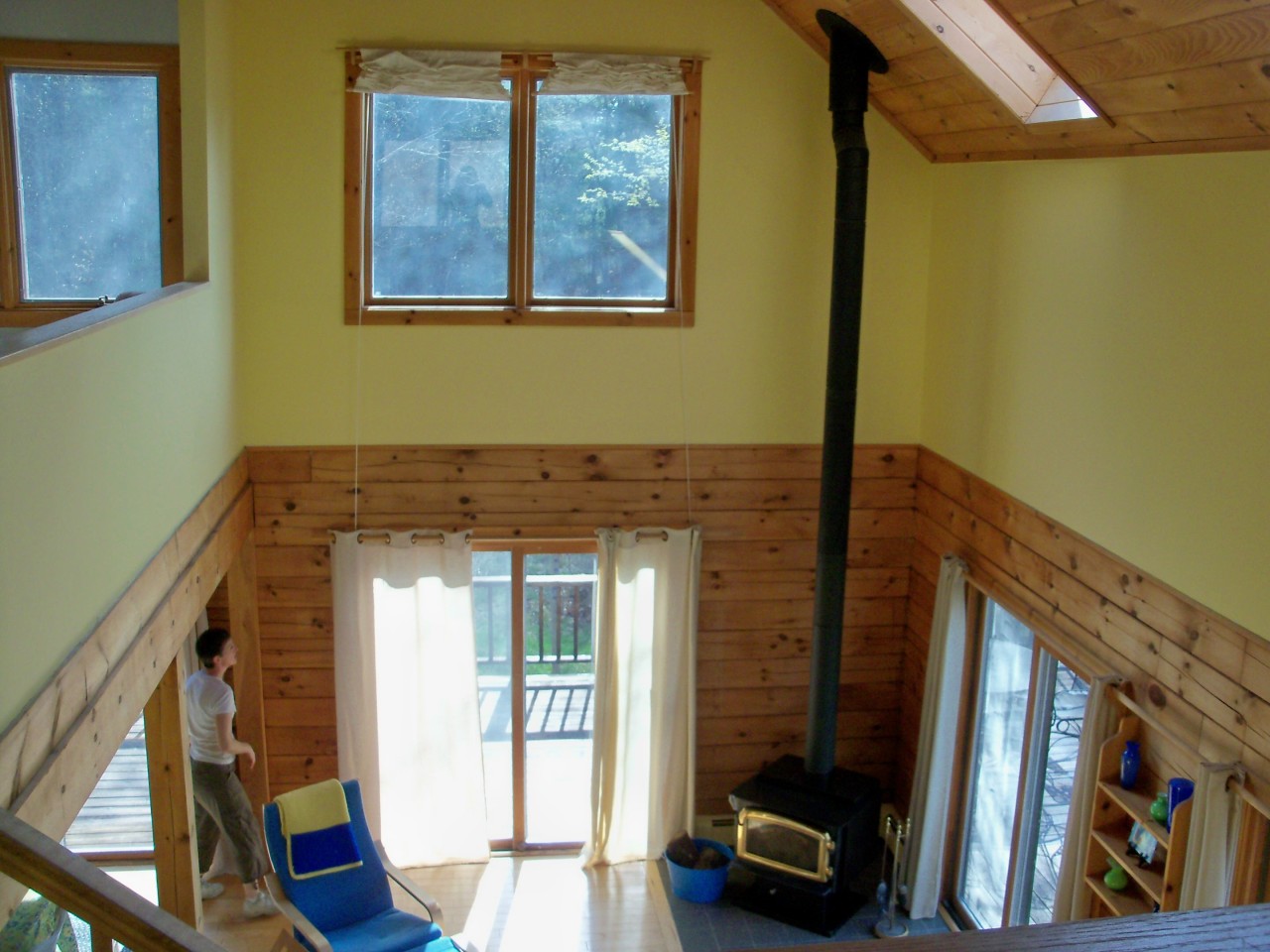 134 Cross Place Road Washington, MA 01223 - Photo 14 of 31 a view of an entryway with a workspace