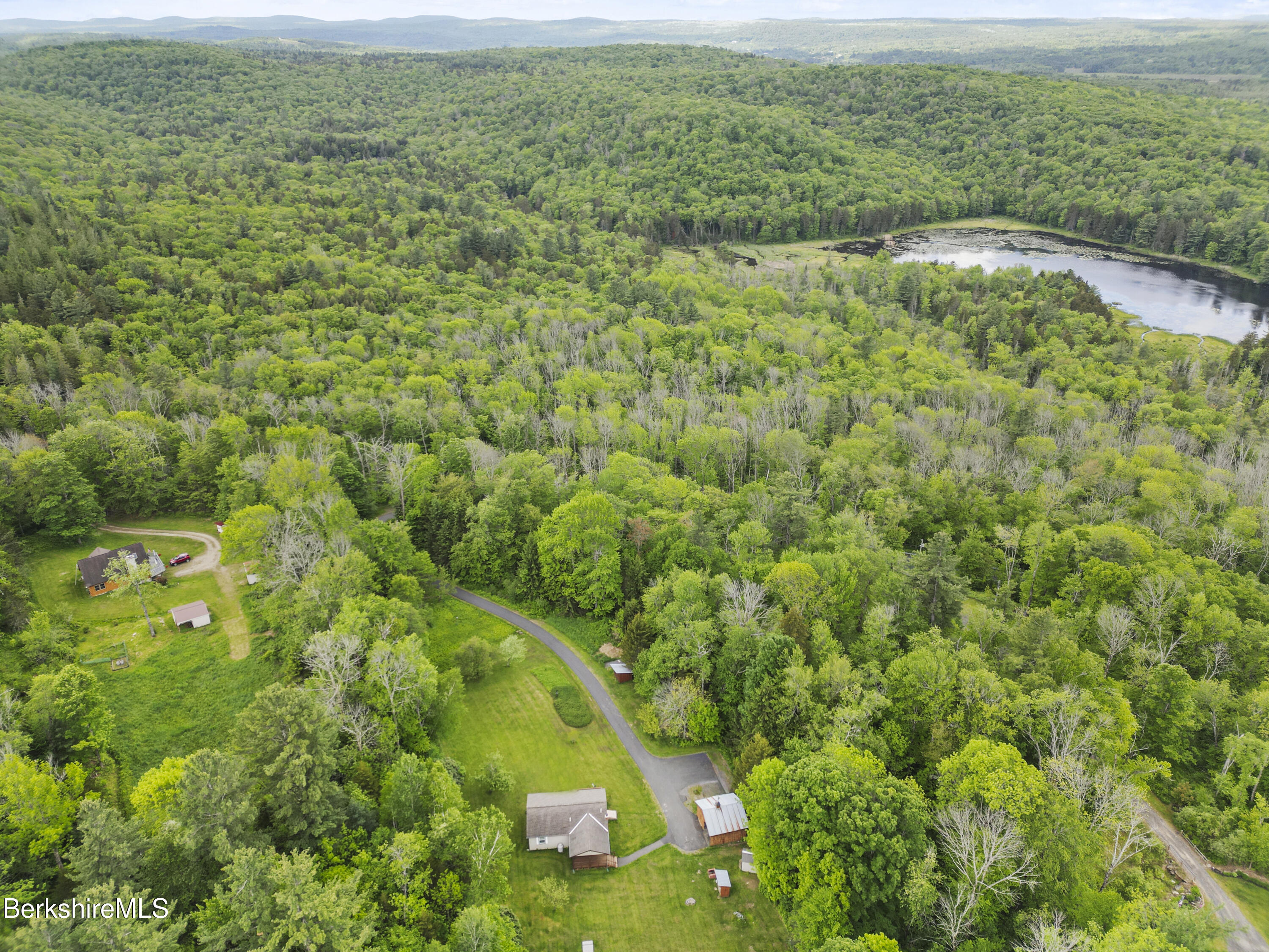 51 Middlefield Road Peru, MA 01235 - Photo 41 of 42 930 Aerial View