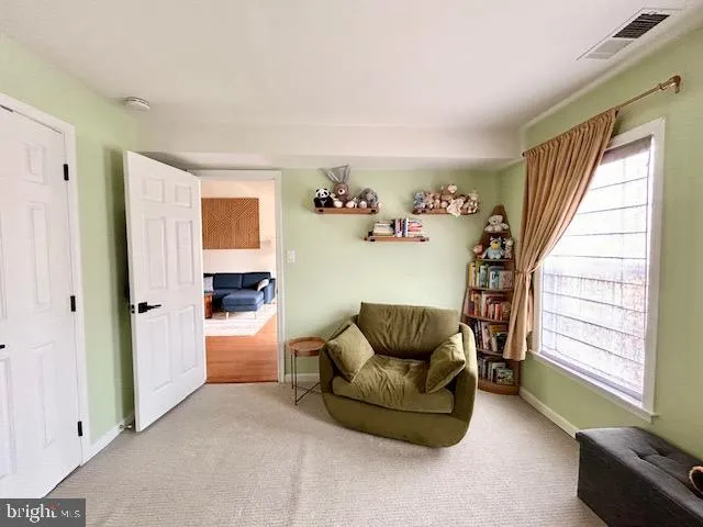 a bedroom with furniture and a ceiling fan