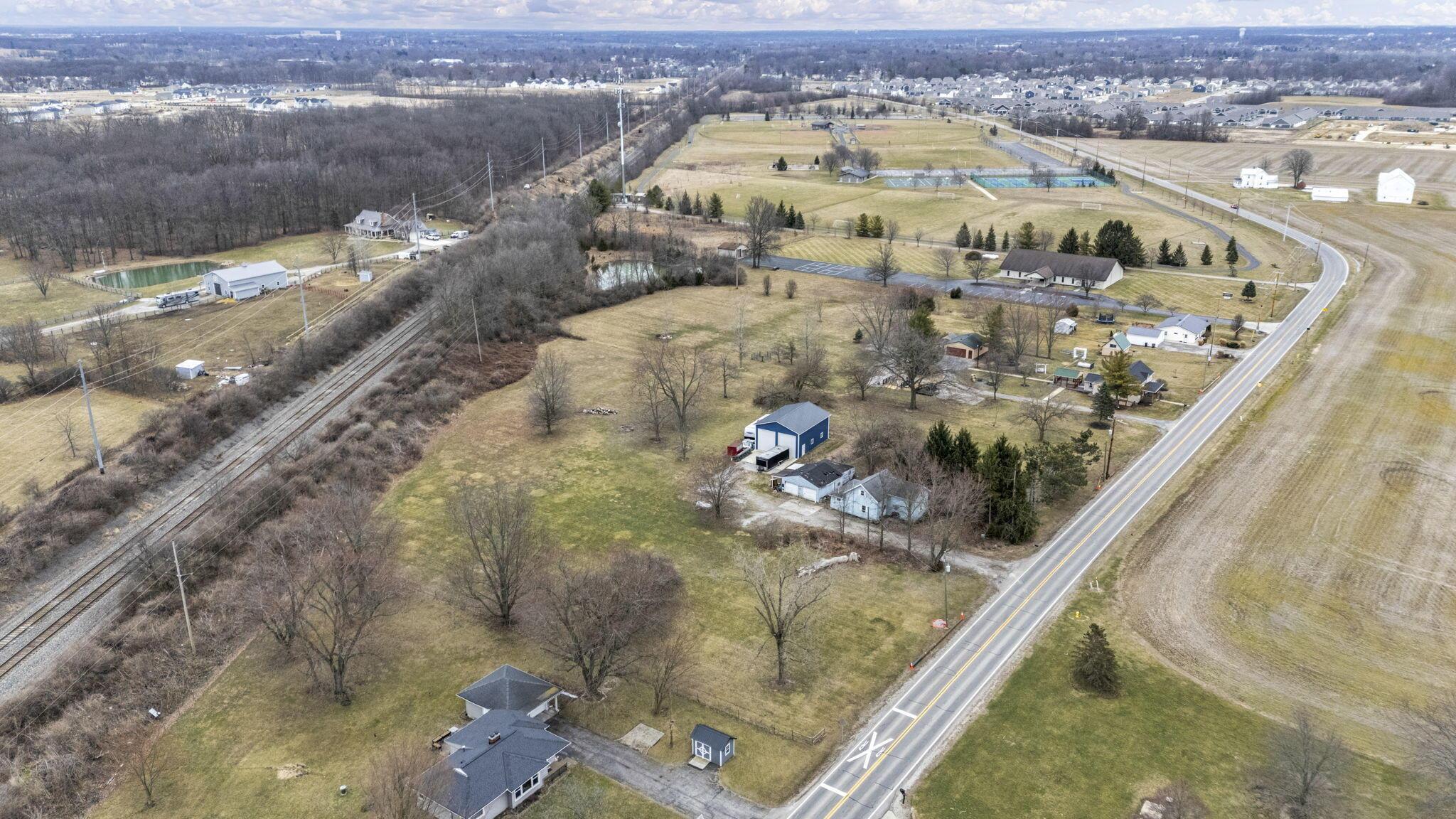 1602 Troy Road Delaware, OH 43015 - Photo 19 of 21 Aerial View