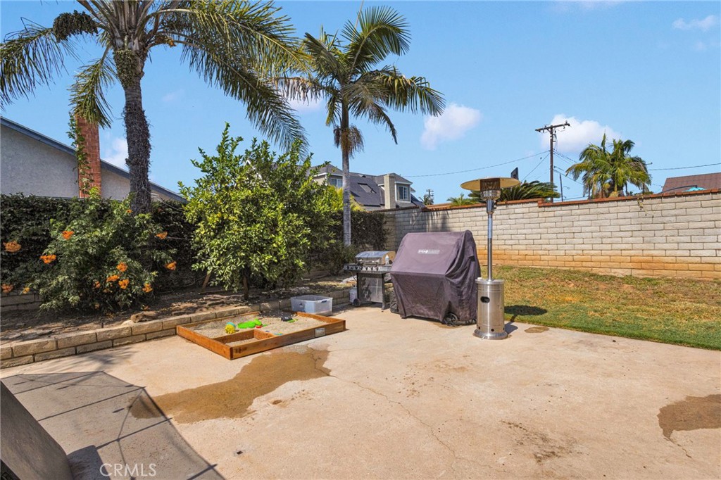 1087 Baseline Road La Verne, CA 91750 - Photo 35 of 39 a swimming pool with outdoor seating and yard