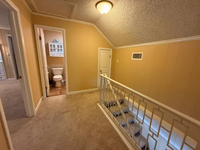 a bed room with a bed