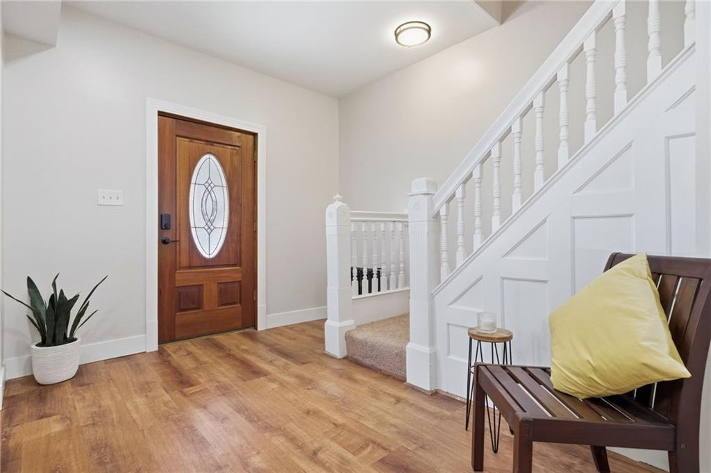 848 Grand Avenue Pittsburgh, PA 15212 - Photo 4 of 33 a view of entryway with livingroom and hallway