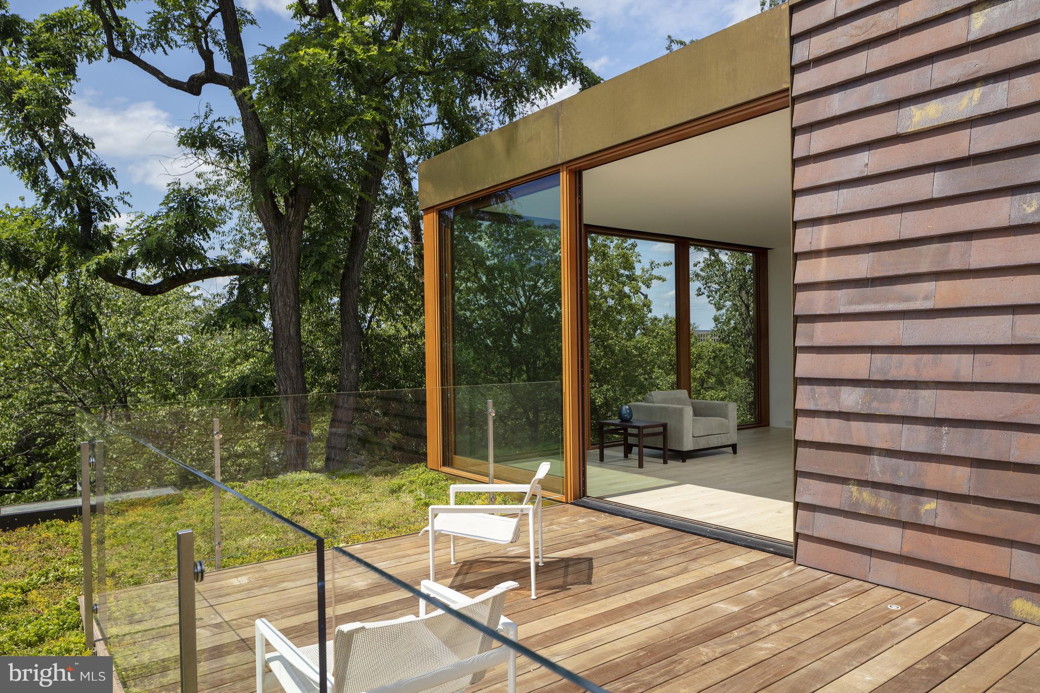 3131 Chain Bridge Road Northwest Washington, DC 20016 - Photo 48 of 54 a view of a balcony with a ocean view