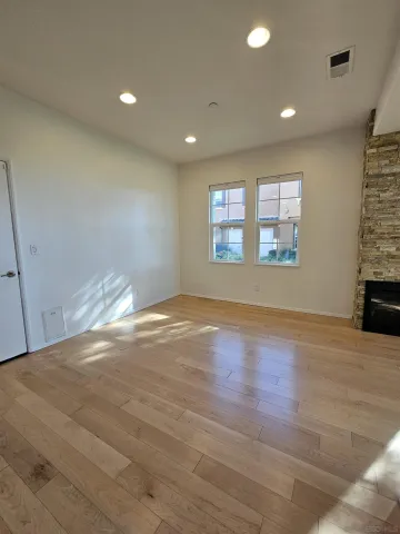 a view of livingroom and window