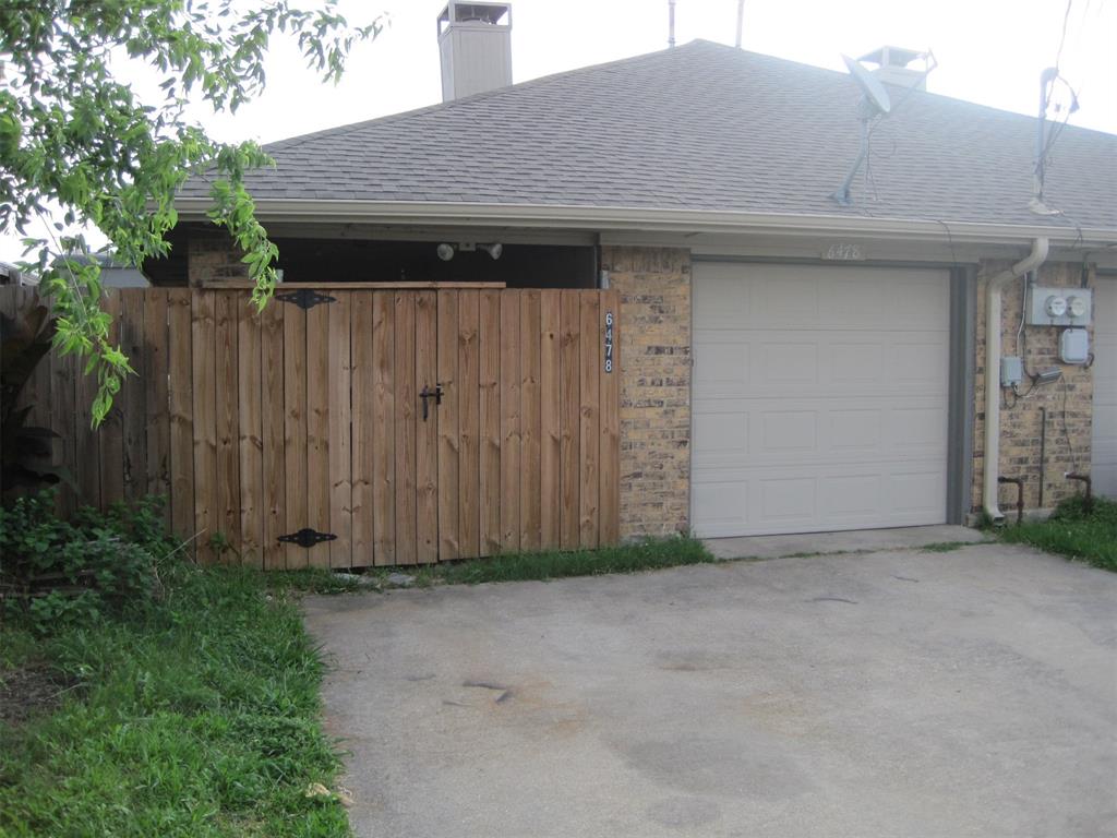 6478 Argo Street Dallas, TX 75214 - Photo 15 of 15 a backyard of a house