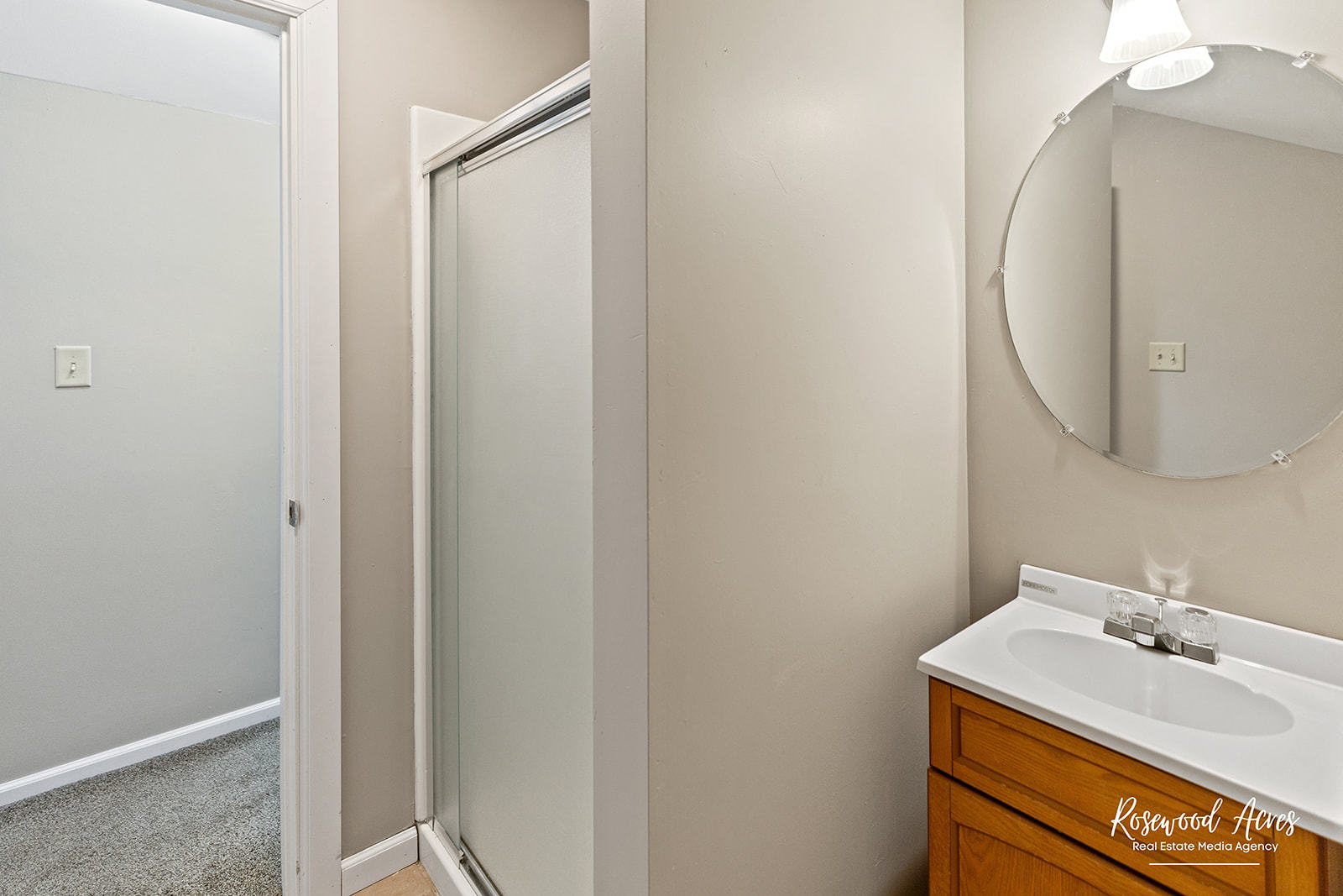 345 North 5th Avenue Kankakee, IL 60901 - Photo 15 of 22 a bathroom with a sink and a mirror