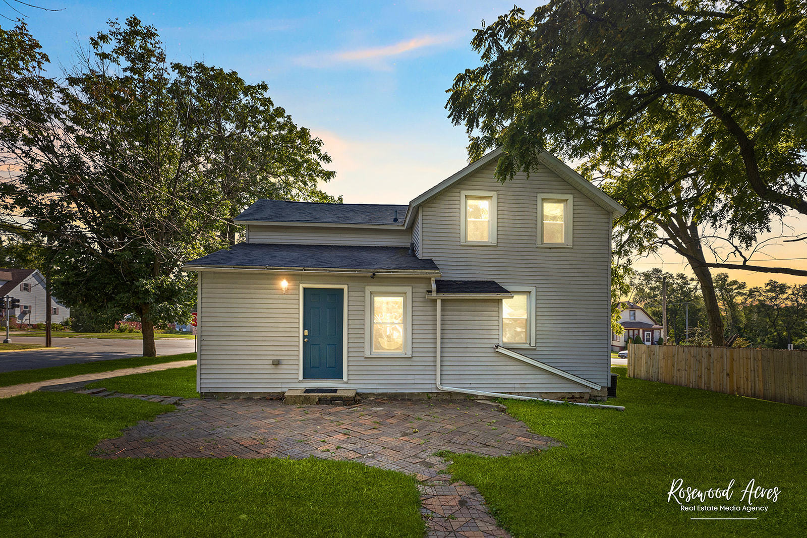 345 North 5th Avenue Kankakee, IL 60901 - Photo 22 of 22 a front view of a house with a yard and garage