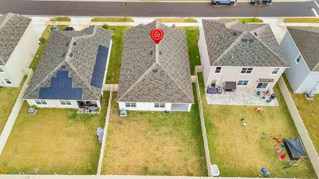 a view of a city with tall buildings