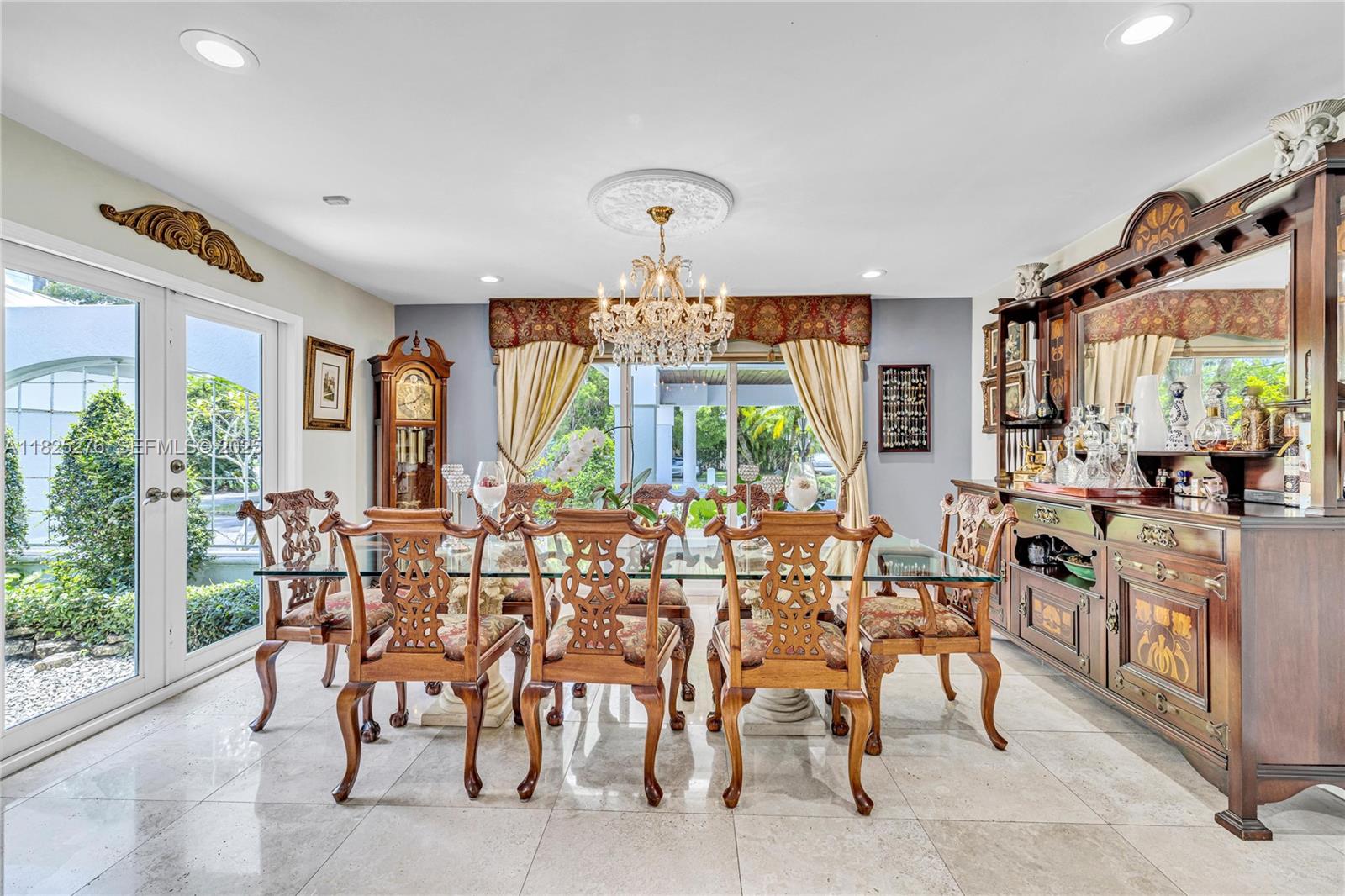 10563 Southwest 92nd Avenue Miami, FL 33176 - Photo 40 of 87 a view of a dining room with furniture window and outside view