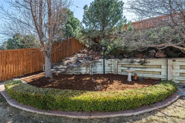 an aerial view of a house with a swimming pool