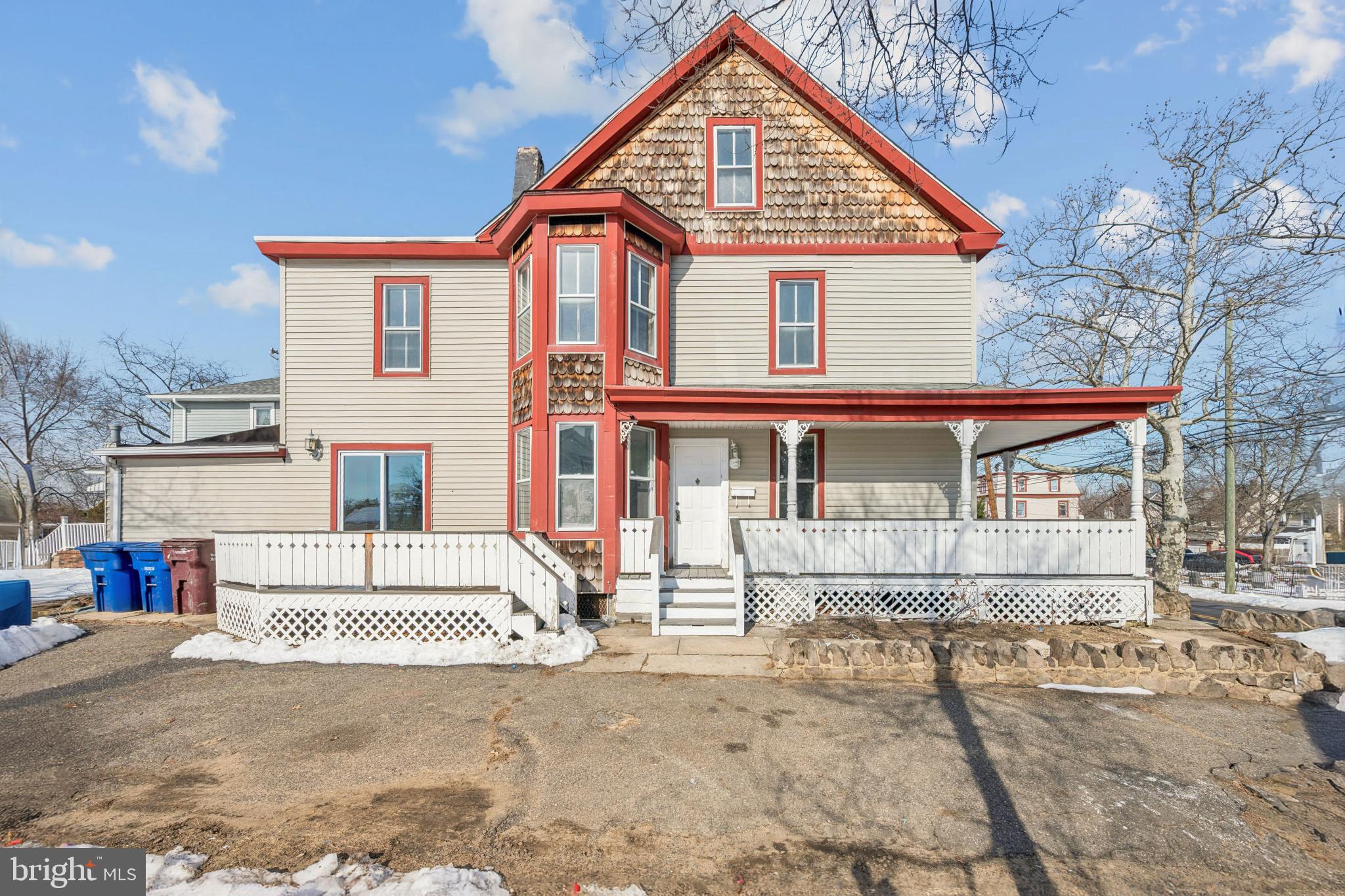 506 Bridgeboro Street Riverside, NJ 08075 - Photo 3 of 26 front view of a house with a yard