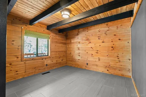 a view of front door of house