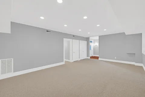 a view of empty room