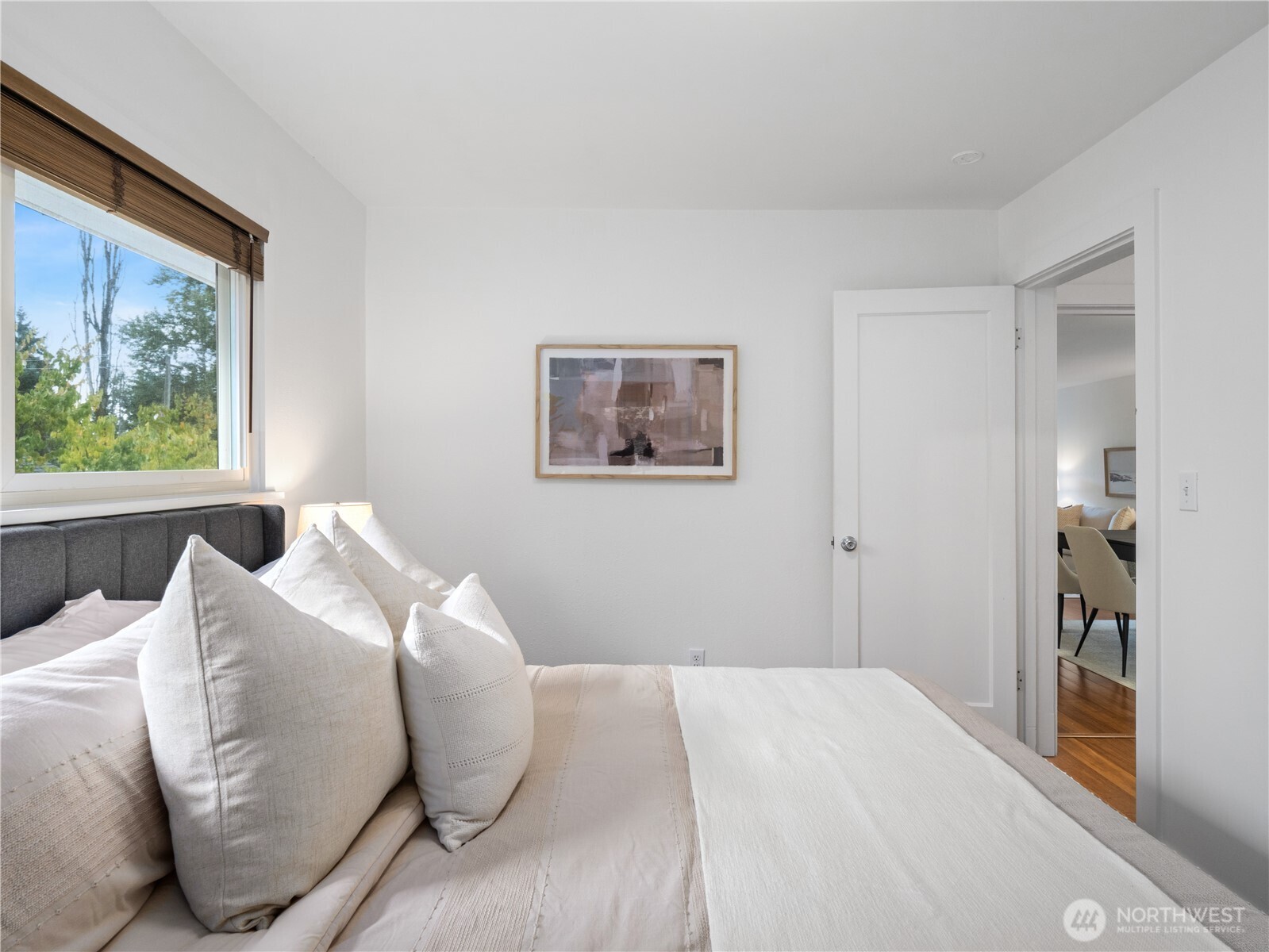 11640 59th Avenue South Seattle, WA 98178 - Photo 9 of 33 a bedroom with bed and a window