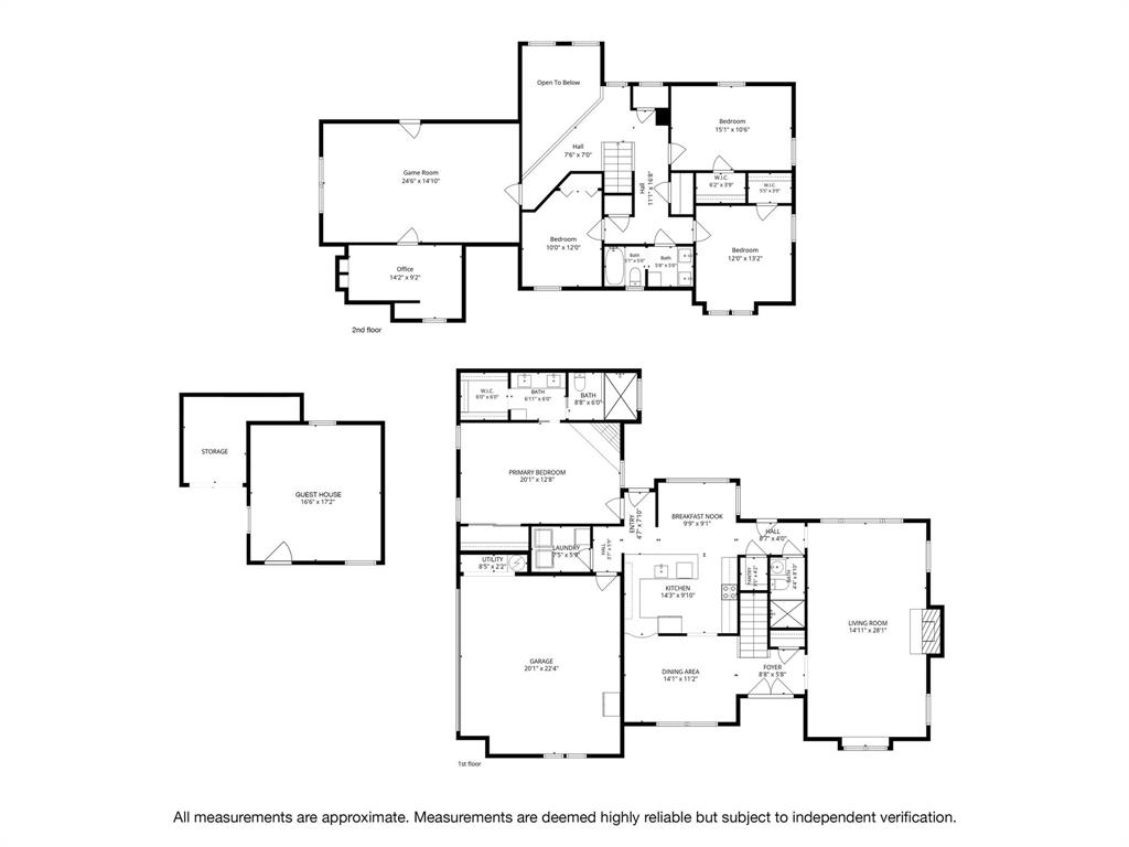 410 Simmons Road Double Oak, TX 75077 - Photo 40 of 40 Floor plan illustrating the home's thoughtful layout and flow between spaces.