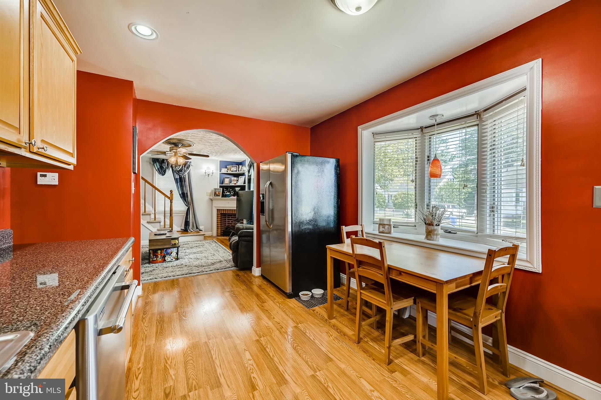 820 Martin Road Baltimore, MD 21221 - Photo 16 of 50 Kitchen w/ Beautiful Bay Window