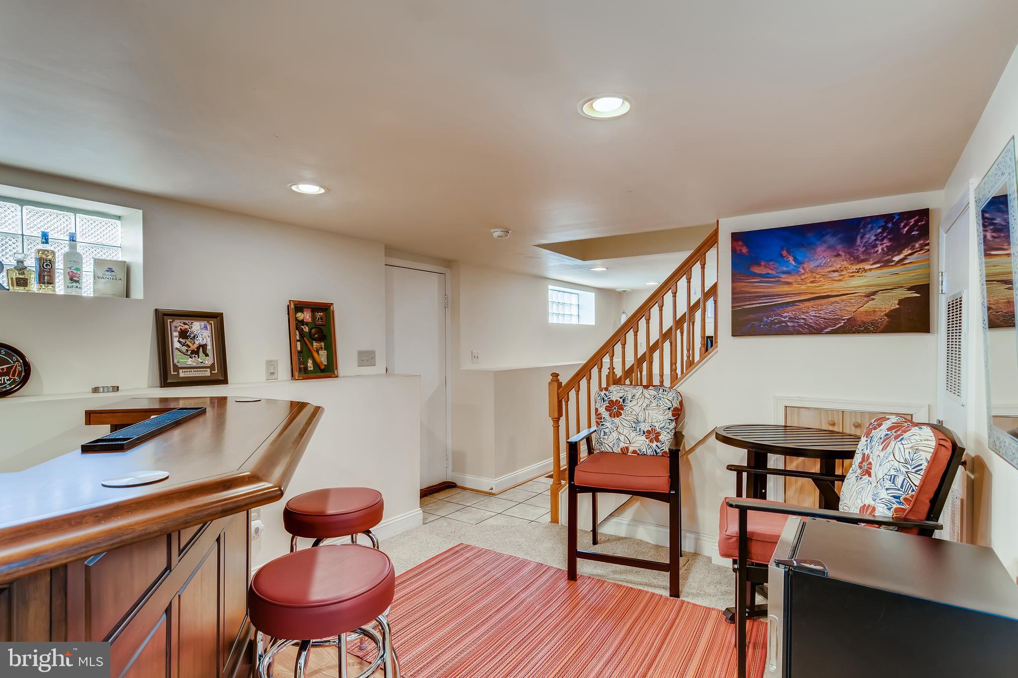 820 Martin Road Baltimore, MD 21221 - Photo 23 of 50 Recreation Room with access to back yard