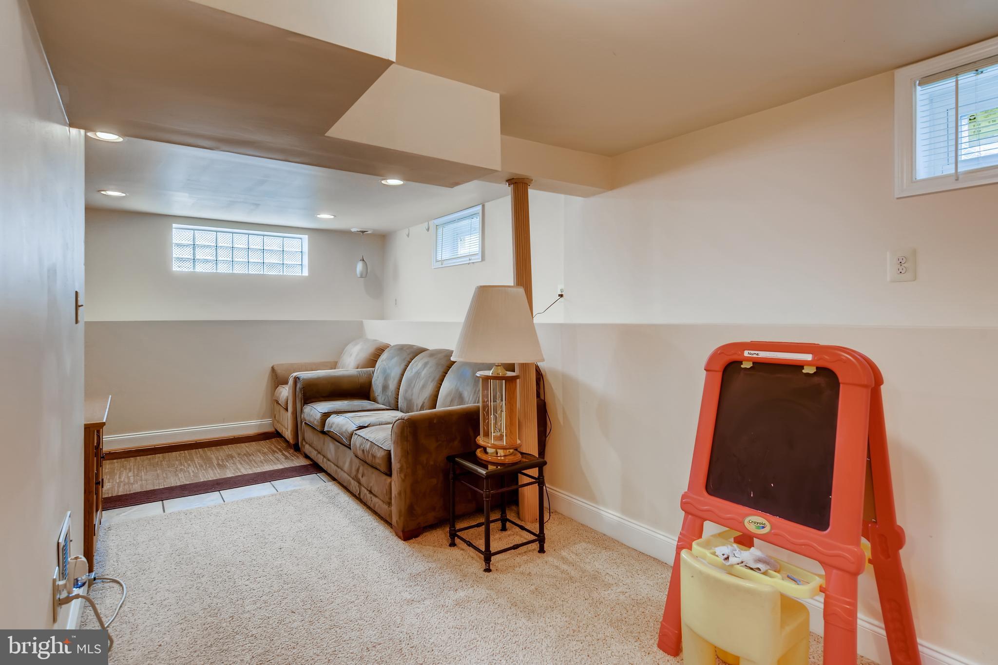 820 Martin Road Baltimore, MD 21221 - Photo 42 of 50 Lower Level Recreation Room