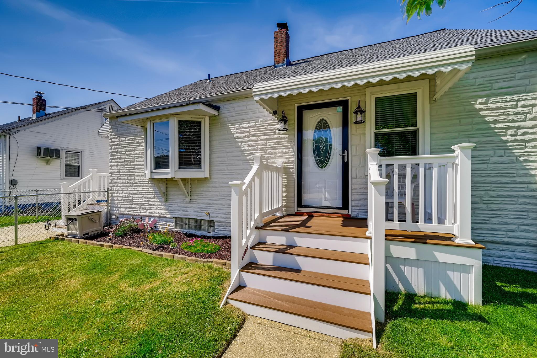 820 Martin Road Baltimore, MD 21221 - Photo 47 of 50 Exterior Front Covered Porch Entry