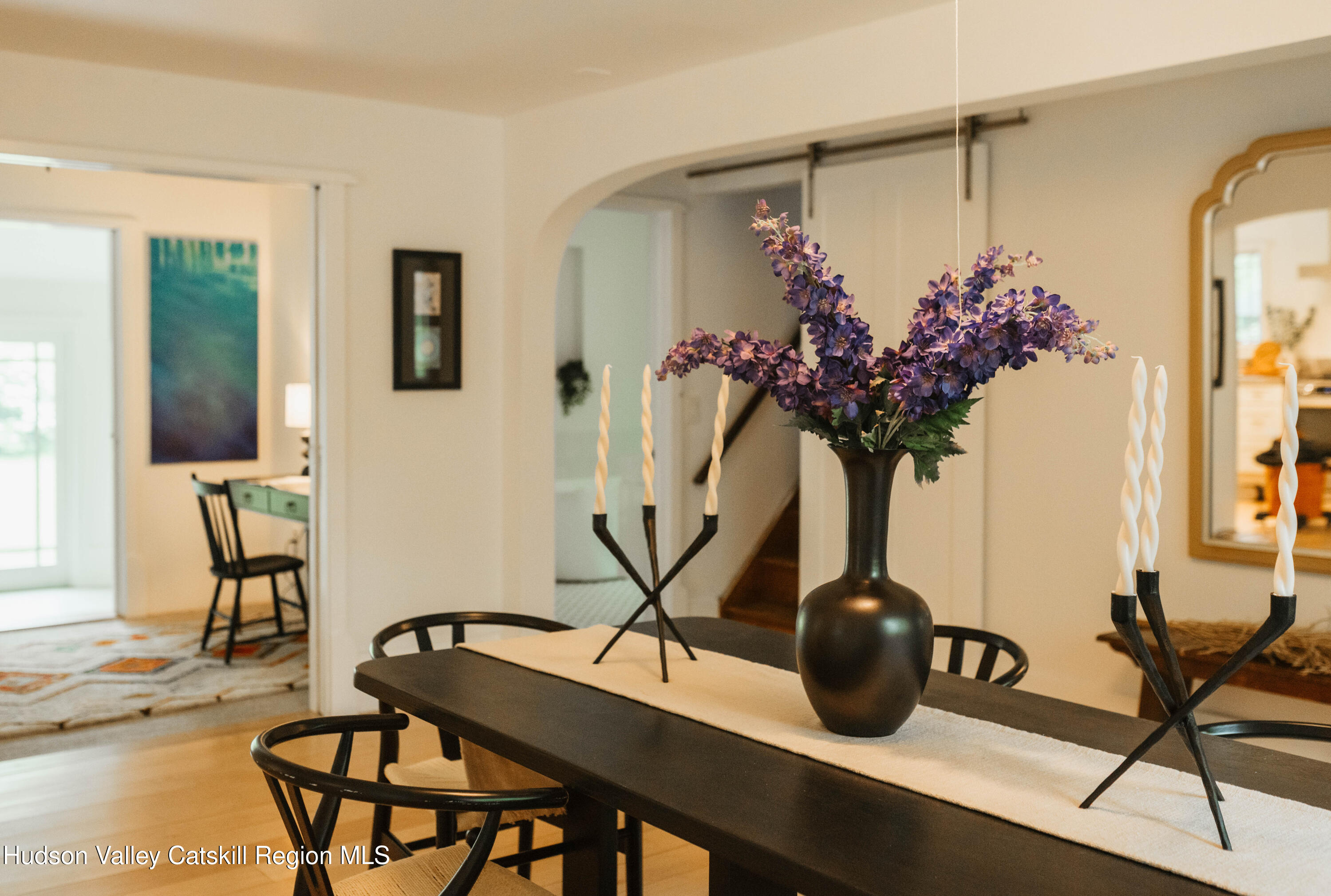 675 Cooper Lake Road Woodstock, NY 12448 - Photo 8 of 31 a view of a workspace with furniture