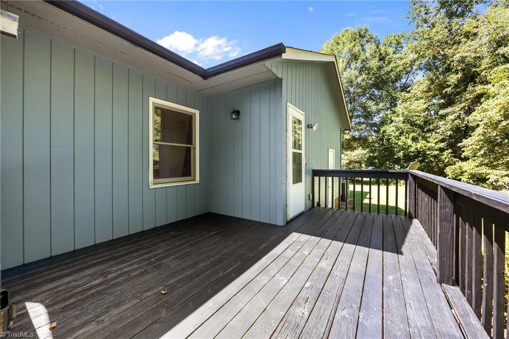 314 Cedar Ridge Road Randleman, NC 27317 - Photo 34 of 43 Freshly Painted Deck