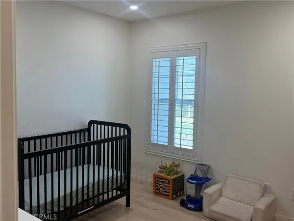 a view of hallway with a window