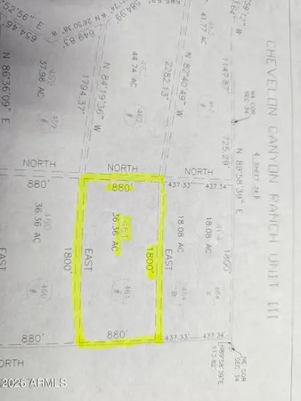 $22,900 | Tbd Tbd Chev Cyn Ranch, Unit 461, Heber, AZ 85928