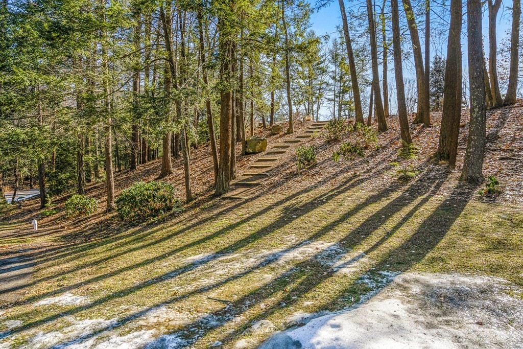 18 Ravens Bluff Andover, MA 01810 - Photo 38 of 41 a view of a yard with wooden fence