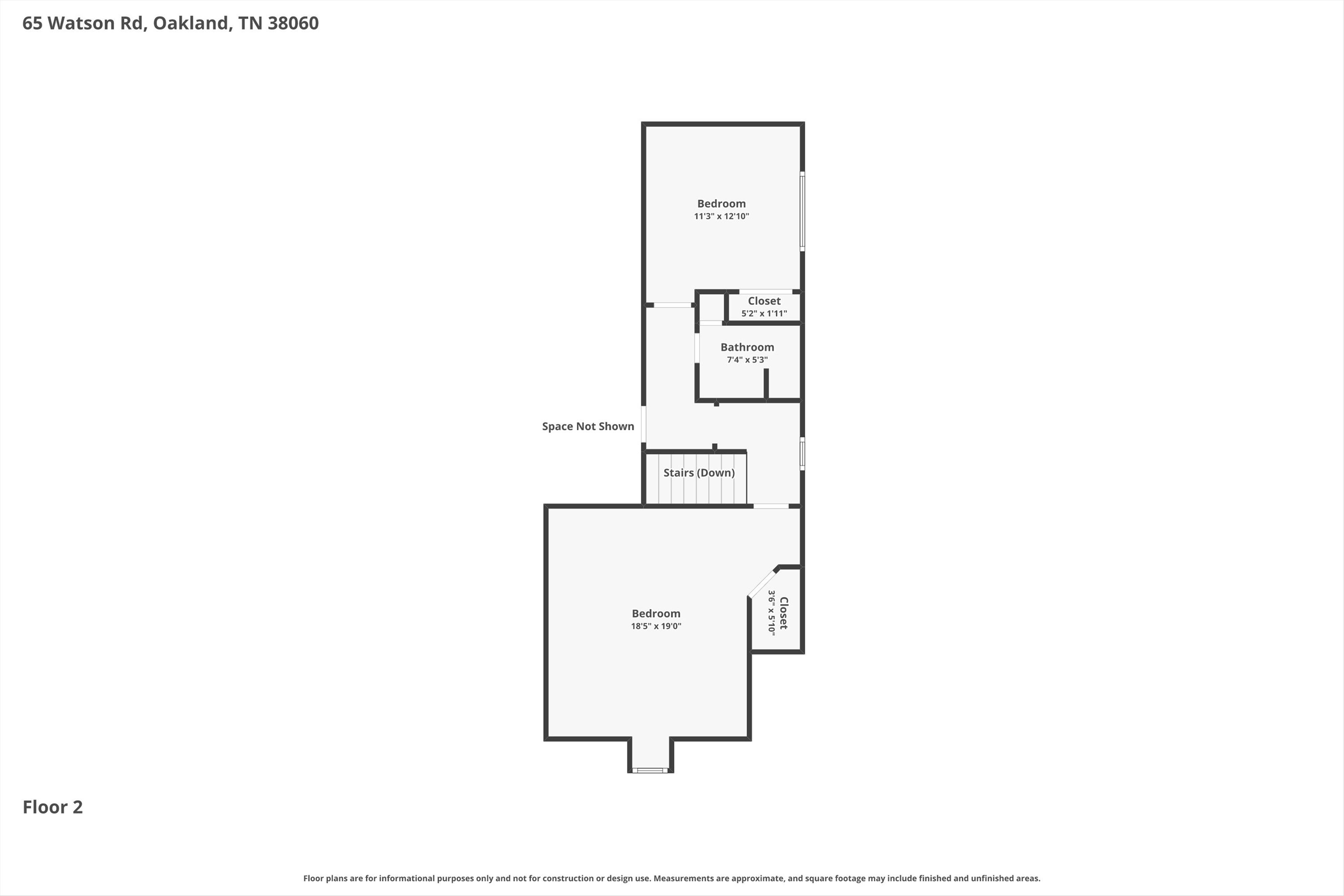65 Watson Road Oakland, TN 38060 - Photo 39 of 40 a picture of a floor plan