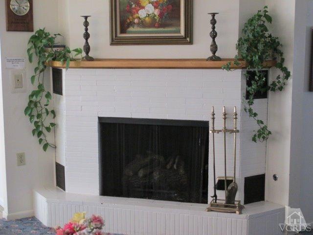 1225 South Rice Road, Unit 5 Ojai, CA 93023 - Photo 38 of 41 a closeup of a fireplace