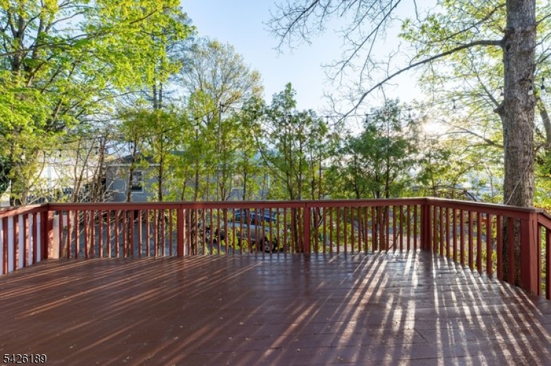 47 River Road Chatham, NJ 07928 - Photo 18 of 21 a balcony with wooden floor and trees