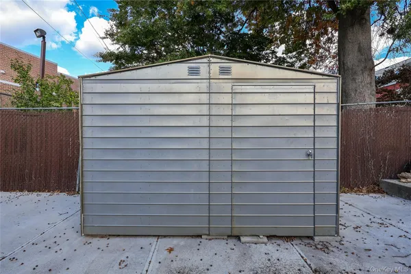 a view of a small space