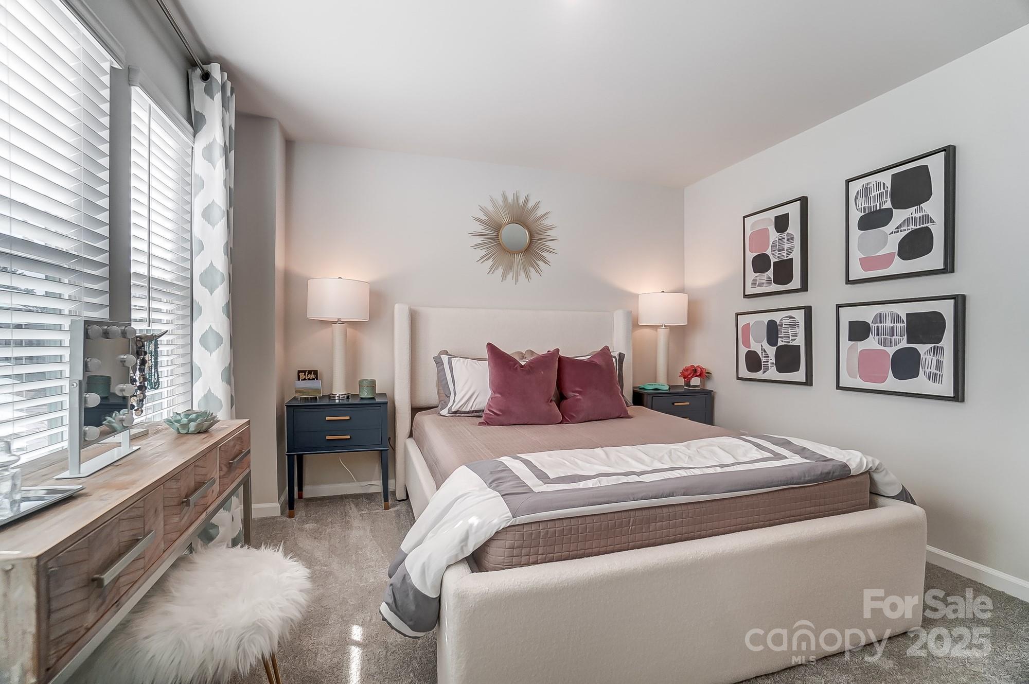 311 Laura Elizabeth Lane Clover, SC 29710 - Photo 33 of 39 a bedroom with a bed and a large window with the outer view