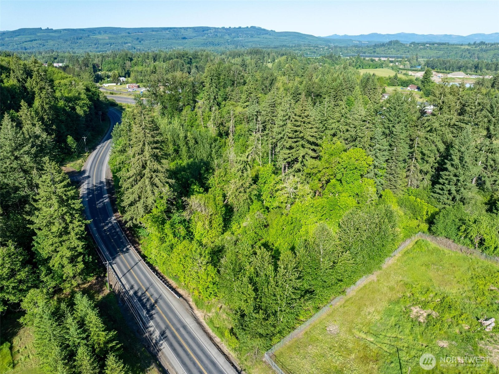 0 South Jackson Toledo, WA 98591 - Photo 11 of 11 a view of a forest from a balcony