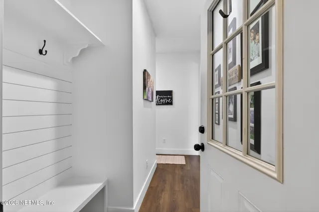 a outdoor living space with furniture