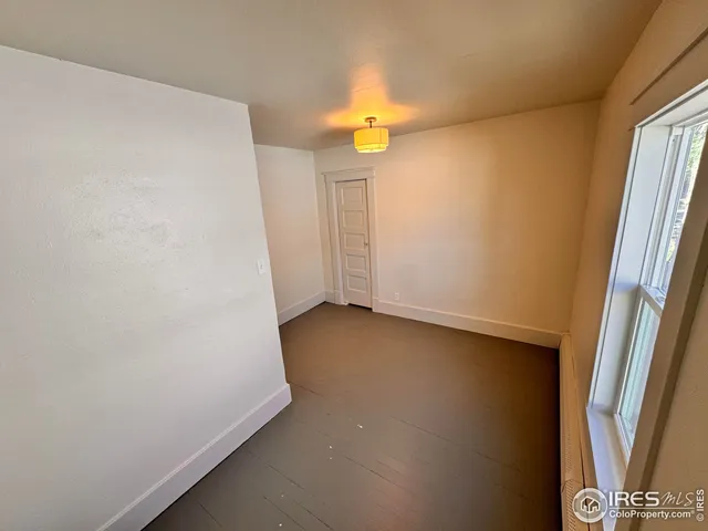 a view of a room with window