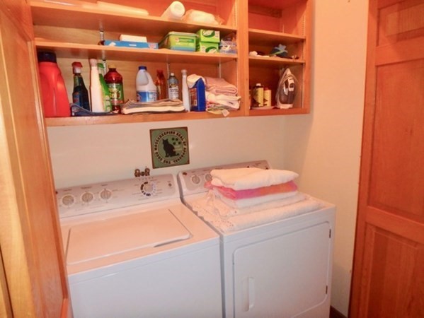 17 Otis Bassett Road West Tisbury, MA 02568 - Photo 20 of 28 a utility room with dryer and washer