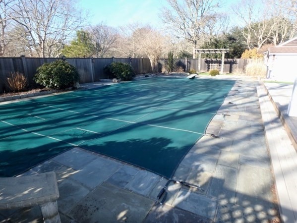 17 Otis Bassett Road West Tisbury, MA 02568 - Photo 27 of 28 a view of a yard with plants and trees