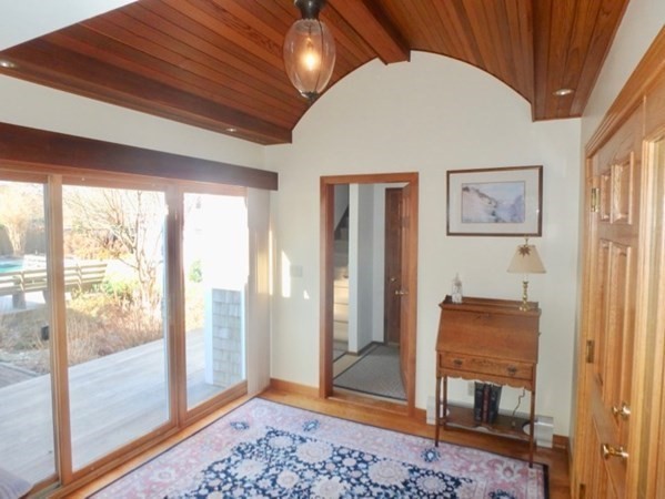 17 Otis Bassett Road West Tisbury, MA 02568 - Photo 8 of 28 a view of room with a large window and front door