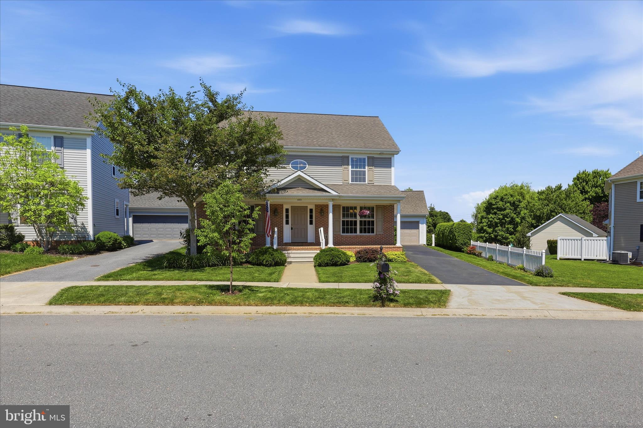 533 Thornberry Lane Lititz, PA 17543 - Photo 2 of 56 a front view of house with yard and green space