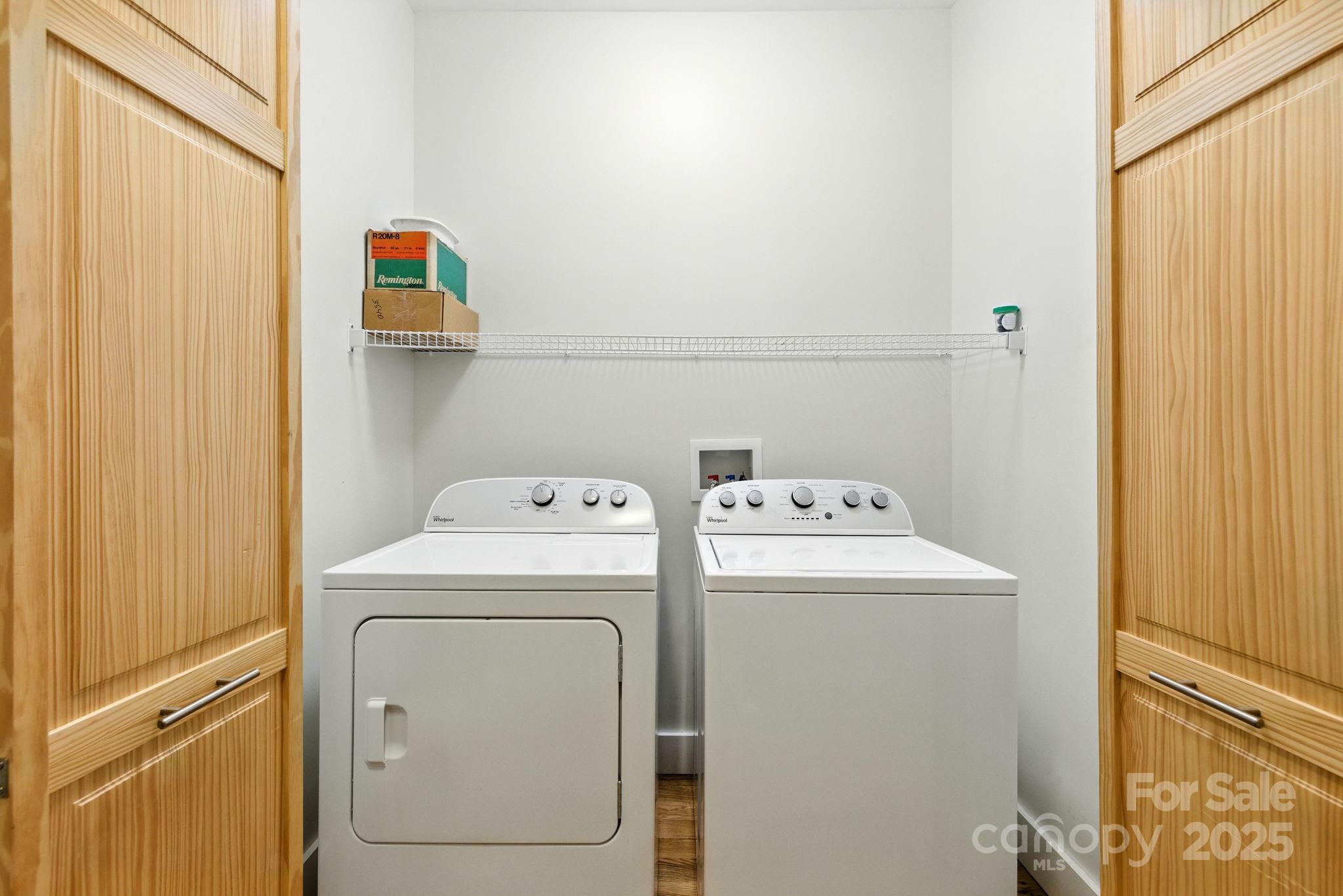 23 South Broad Street Brevard, NC 28712 - Photo 20 of 30 a utility room with dryer and washer