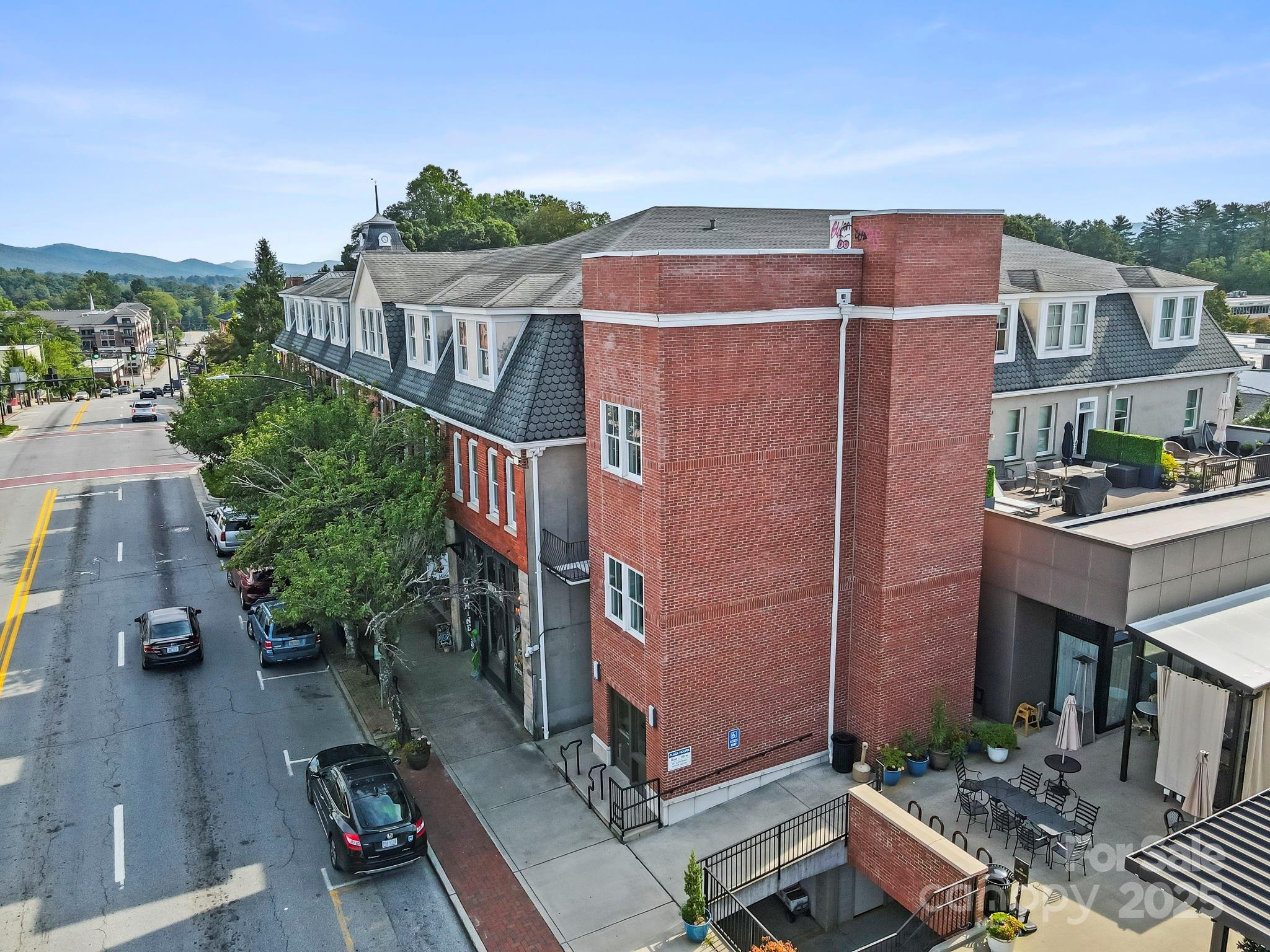 23 South Broad Street Brevard, NC 28712 - Photo 29 of 30 an aerial view of multiple houses