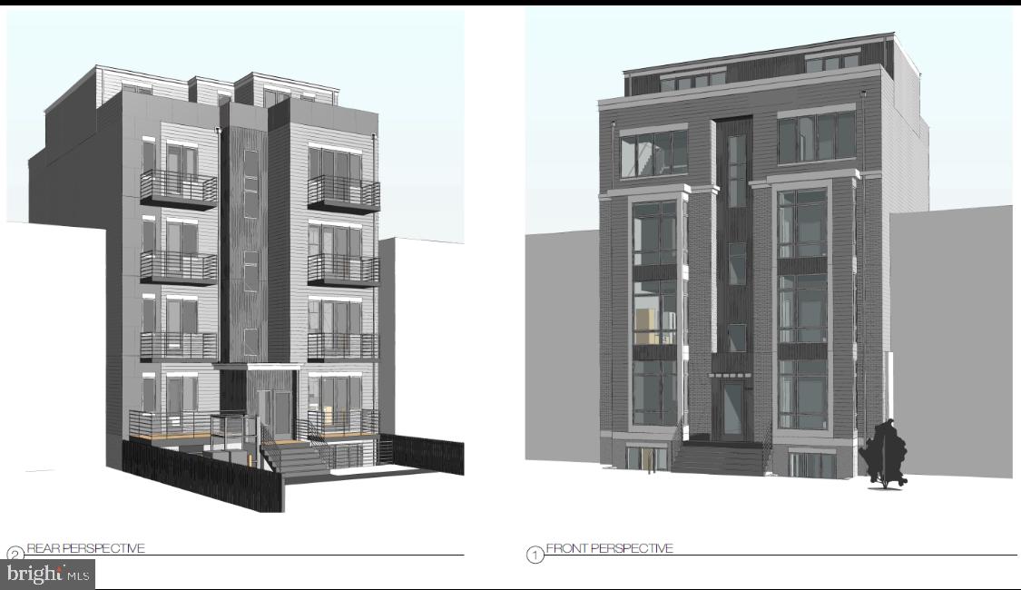 2105 M Street Northeast Washington, DC 20002 - Photo 2 of 16 Front and rear perspective